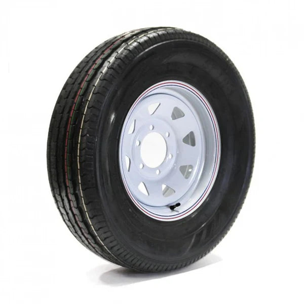 PNEU GOODRIDE 225/75R15 ET ROUE BLANCHE 6 TROUS