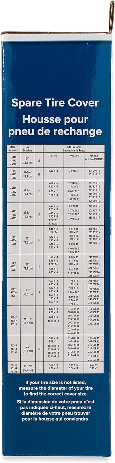 HOUSSE PNEU DE SECOURS - 898