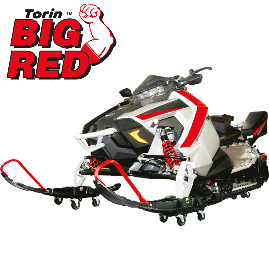 ENSEMBLE 3 CHARRIOTS POUR MOTONEIGE BIG RED - 846