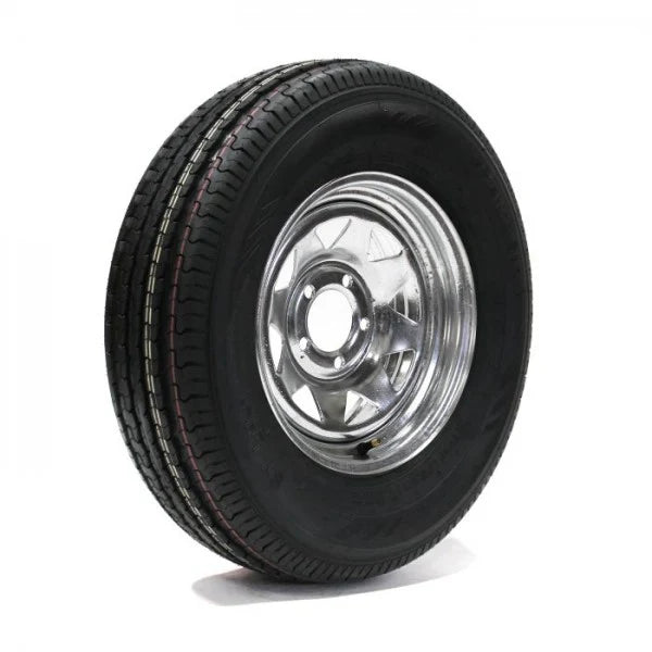 GOODRIDE 205/75R14 TIRE AND 5-HOLE GALVANIZED WHEEL