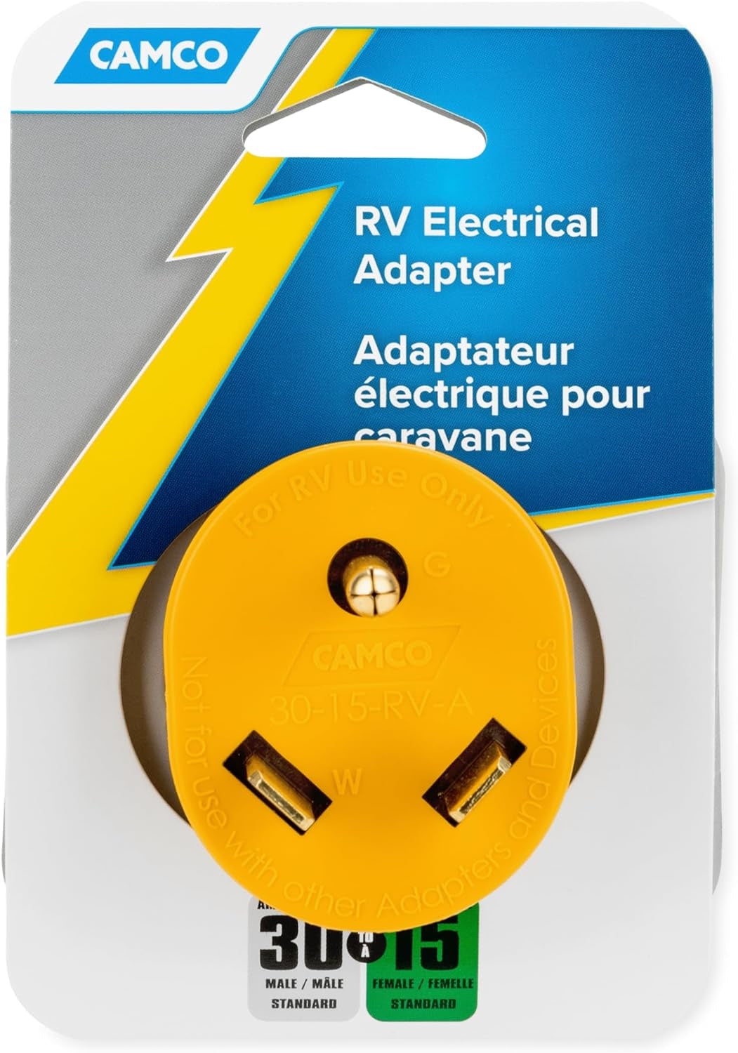 ADAPTEUR 30A FEMELLE À 15A MALE - 969