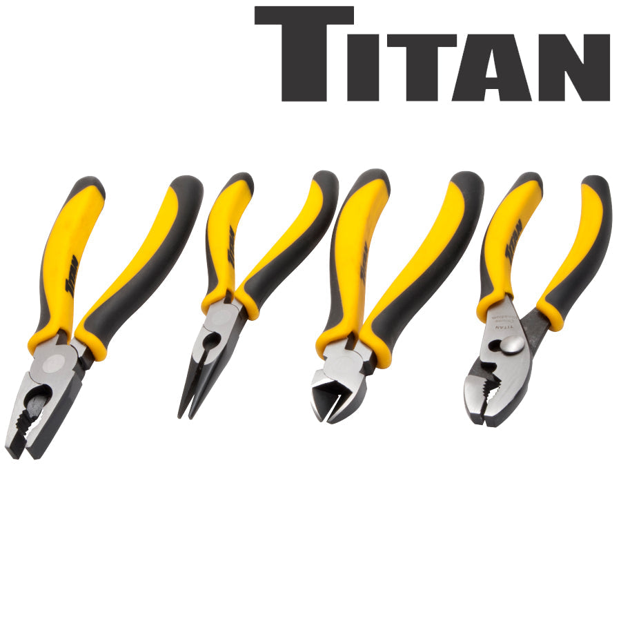 ENS. 4 PCS DE PINCE 6’ TITAN