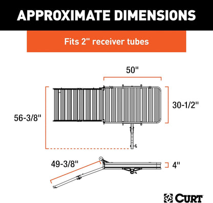 PANIER UTILITAIRE POUR ATTACHE REMORQUE CURT - 553