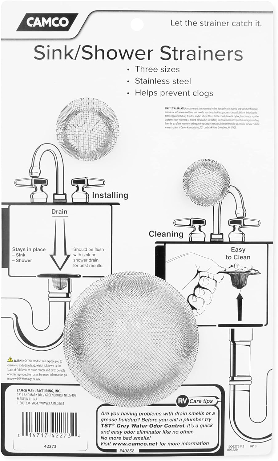 PASSOIRE LAVABO & DOUCHE (PQ/3) - 946