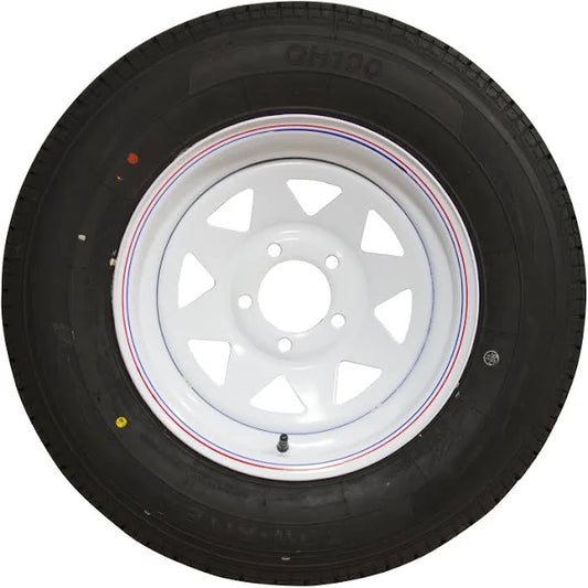 SONORAN 205/75R14 TIRE AND WHITE 5 HOLE WHEEL