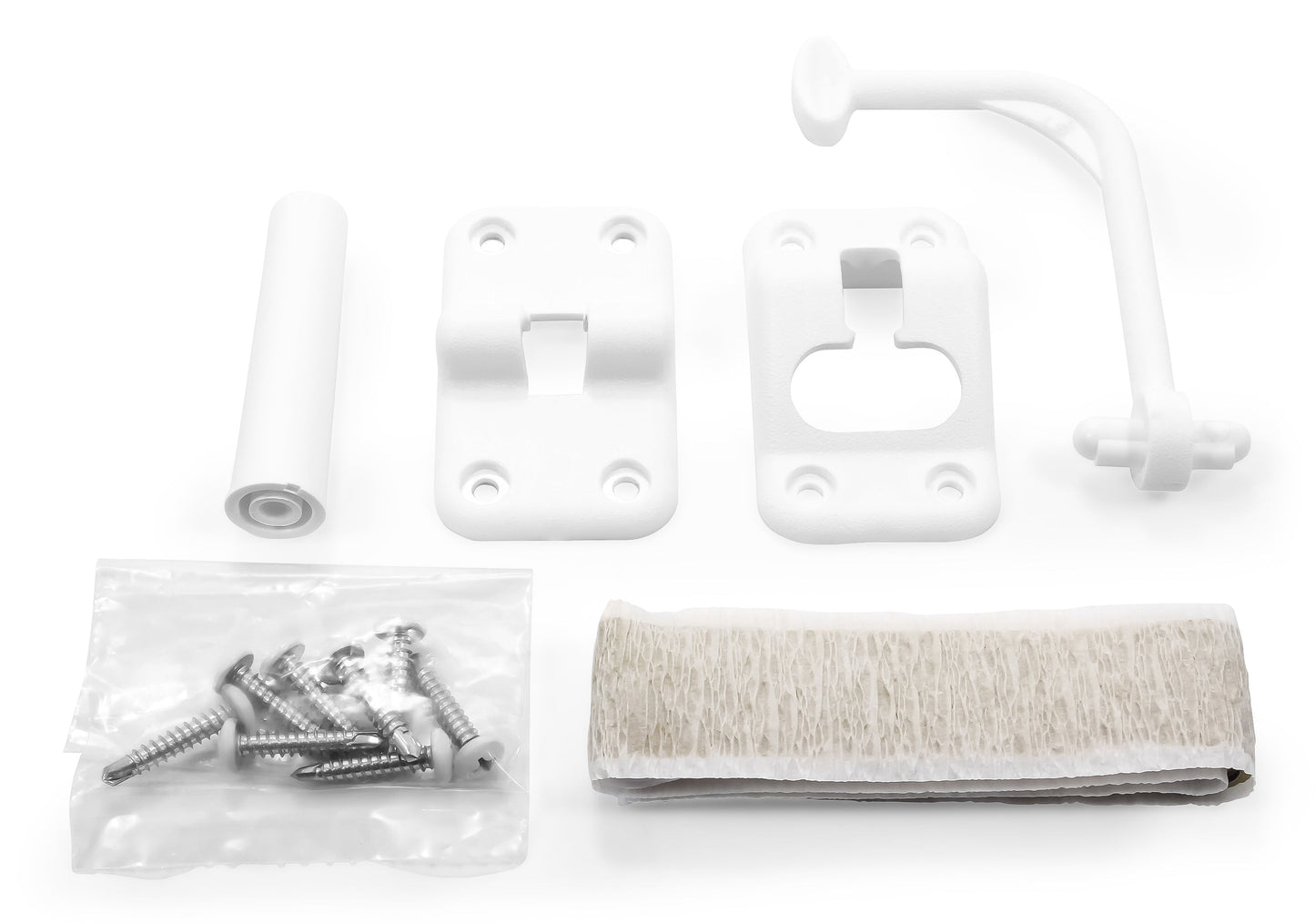 SUPPORT PORTE NYLON 90 DEGRÉS - Blanc 998