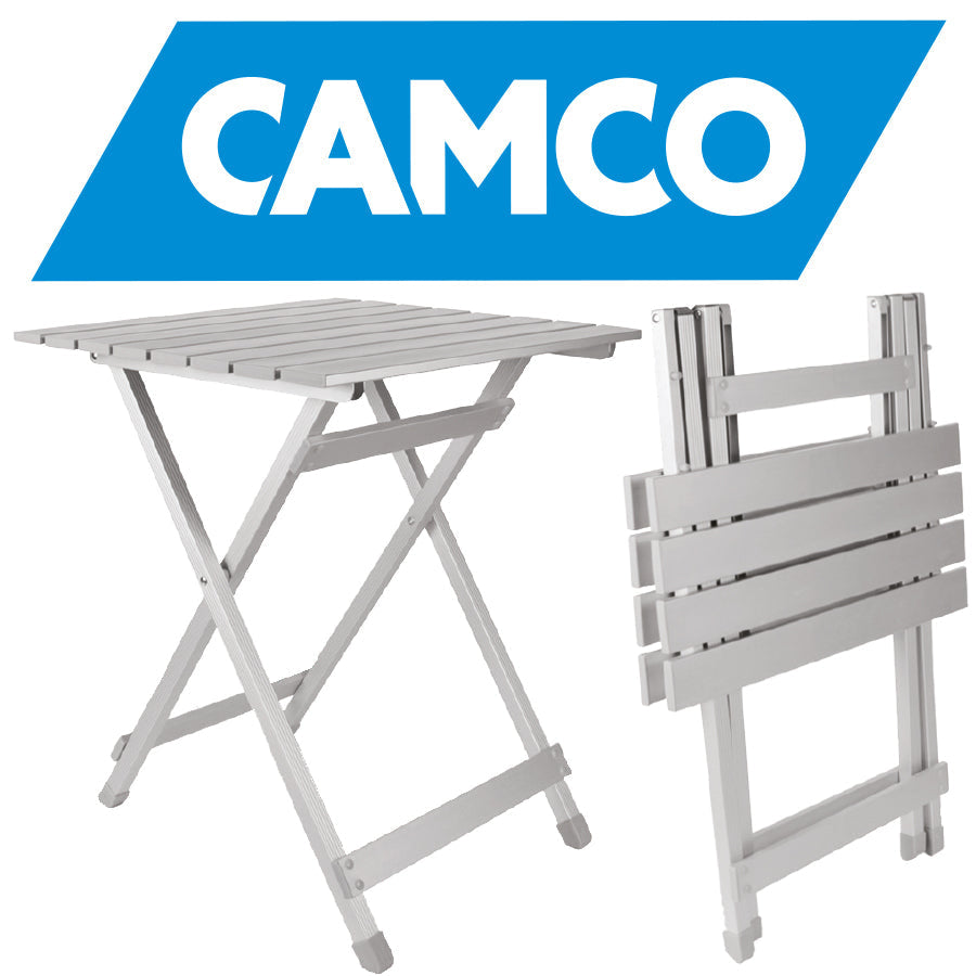 Table repliable en aluminium 19,5’’ X 19’’ CAMCO - 942