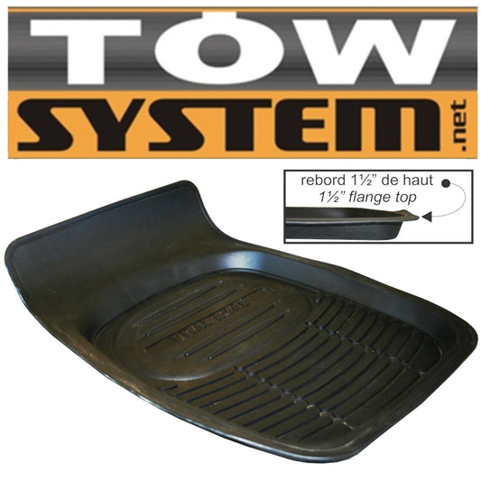 TAPIS AVANT NOIR AVEC BASSIN TOW SYSTEM