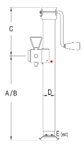 VÉRIN FULTON F2 2 000 LBS